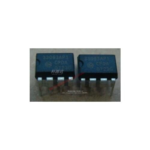 10pcs/lot MC33063API DIP8 MC33063AP1 MC33063 33063 MC33063AP In Stock
