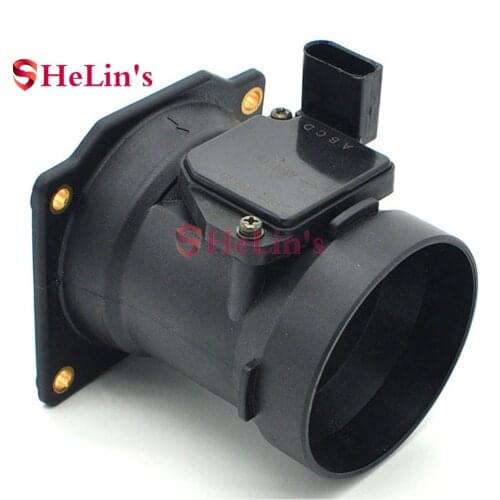 AFH60-10C 06A906461B 06A 906 461 B BX MAF Mass Air Flow Sensor For Audi A3 8L1 A4 B5 B6 B7 1.6L Q5 8R 3.2L FSI quattro