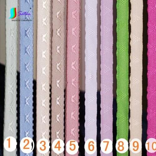Diy Accessories Double Layer Garment Fold Colorful Elastic Binding Band Belt Length 36 Meters S0339H