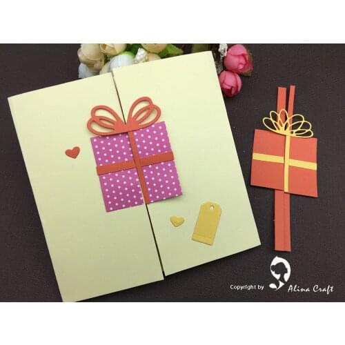 AlinaCraft METAL CUTTING DIES bow flower gift box edge Scrapbooking paper craft card album emboss knife blade punch stencil