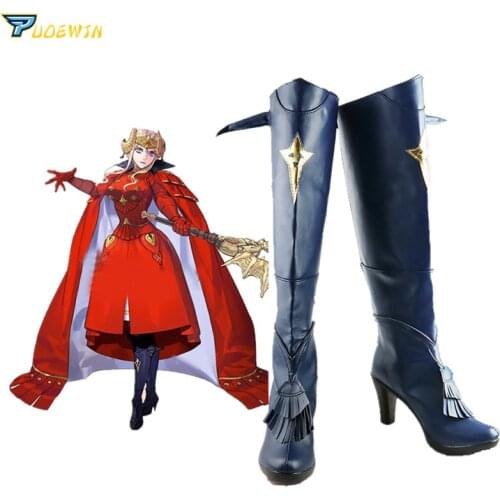 Fire Emblem Three Houses Edelgard Von Fresberg Boots Cosplay Shoes