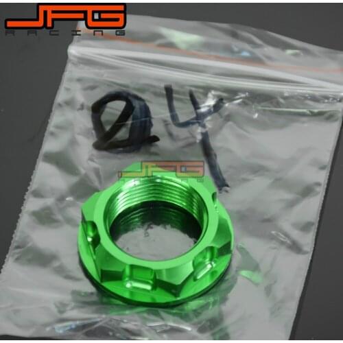 CNC Billet Steering Stem Nut For KX125 KX250 04-08 KX250F 04-18 KX450F 06-18 KLX450R 08-09 KX250 KX450 19-20 Motocross Off Road