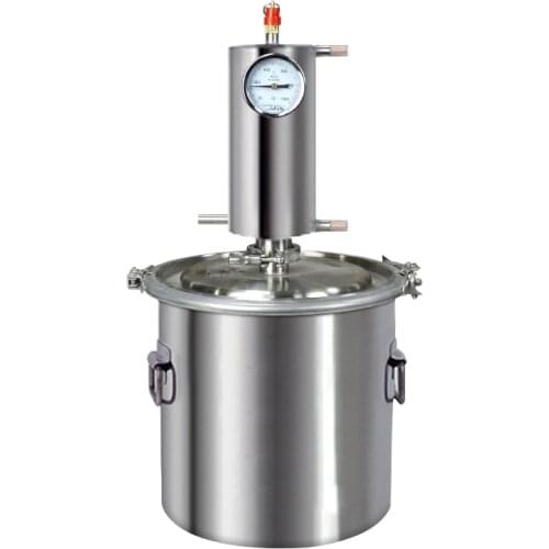 12L Moonshine Alcohol Distiller Red copper core Distiller Kit Vodka Making Machine Home Distillery Alcohol Brewing