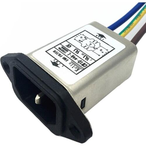 Filter 220V Power Filter 10A6A3A Socket Type Anti-interference