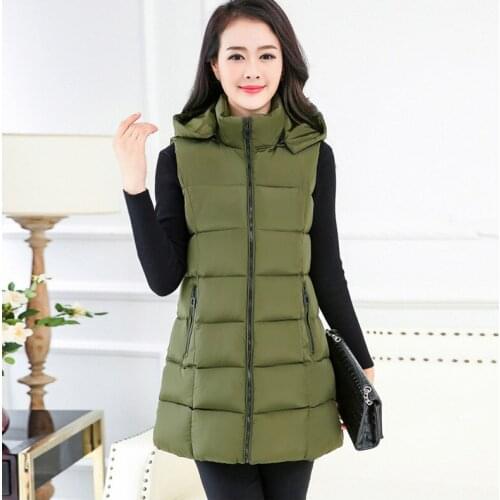 ZG1145 2020 autumn winter new women fashion shows thin cotton-padded vest coat warm lady coat cheap wholesale
