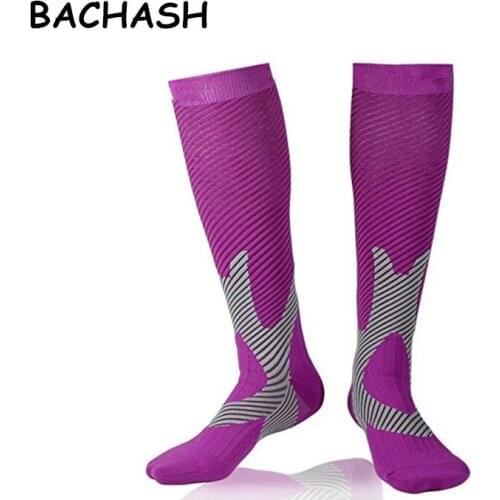 BACHASH 15-25 mmHg Graduated Compression Socks Firm Pressure Circulation Quality Knee High Orthopedic Support Stocking Hose Sock