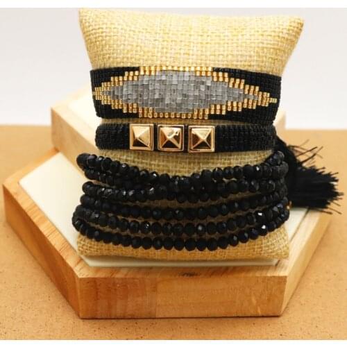 ZHONGVI 2021 Summer Jewelry For Women Miyuki Seed Beads Bracelets Evil Eye Bracelet Jewellery Gift for Best Friend Drop Shipping