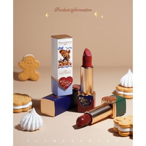 Love Bear Matte Forest / Moisturizing Lipstick Renewal Women Beauty Lip Makeup Natural Professional Cosmetics Silky Smooth