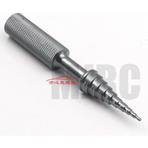 Full metal bearing removal tool for model car, model ship helicopter non-slip handle bearing screwdriver
