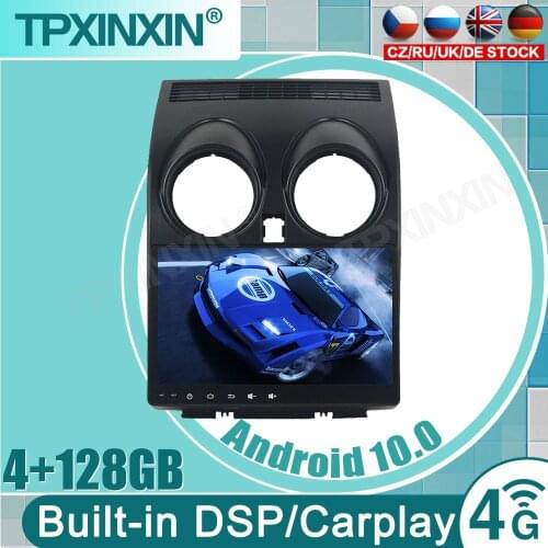 For Nissan Qashqai J10 2006 2007 2008 2009 -2013 Android 10.0 Multimedia GPS Android Auto Carplay 2din dvd