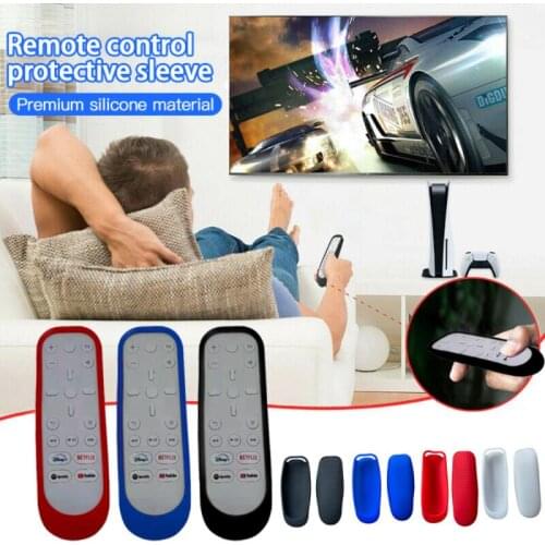 Soft Silicone Case For SONY Playstation 5 Controller Gamepad Remote Control Protective Cover For PS5 Game Console Media Remote