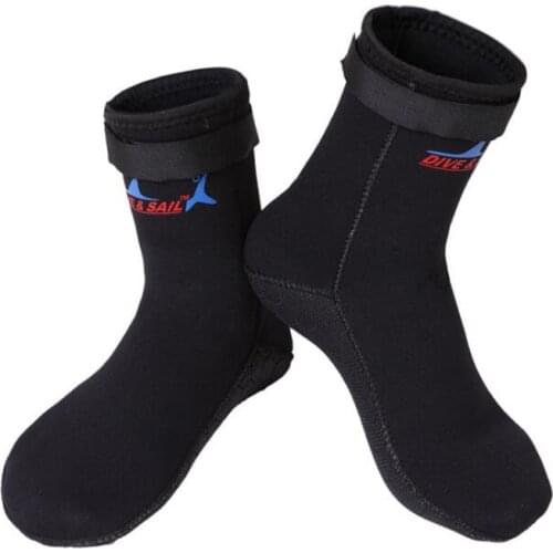 3mm Neoprene Men Women Teens Scuba Diving Socks Shoes Scratch Proof Non-slip Water Sports Snorkeling Surfing Swimming Boots