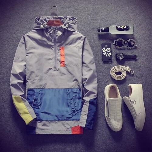 New Hot Sale Casual Mens Jackets Waterproof Tide Hooded Coats Men Outerwear Casual Brand Male Clothing Plus Over Size