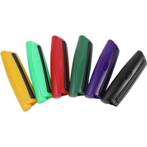 New Plastic Tobacco Cigarettes Roller Manual Portable Cigarette Maker Tobacco Roller Smoking Cigarette Rolling Machine