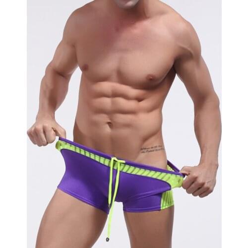 2020 Men‘s Swiming trunks Summer Swimwear Men Swimsuit Boy Swim Suits Boxer Shorts Swim Trunks Swimming Surf Swimmer pants