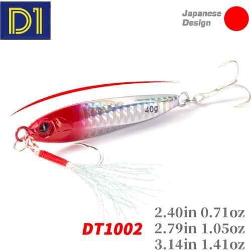 D1 Metal Cast Jig Spoon Fishing Lure 10g 20g 30g 40g Shore Casting Jigging Bass Japan Artificial Bait 2021 Fishing Tackle