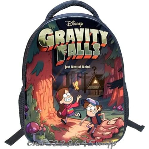 16 inch School Bag for Teenager Boys Girls Kids Personized Gravity Falls Schoolbag Supplier Children Hot Cartoon Backpack