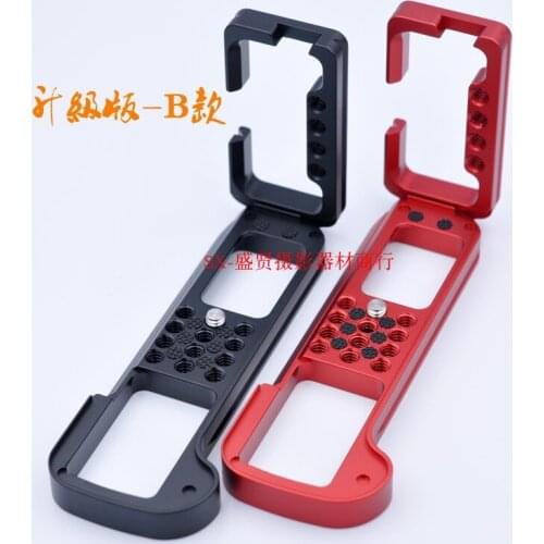 XT3 Vertical shoot Quick Release L Plate/Bracket hand Grip Holder for Fujifilm Fuji X-T3 Camera ballhead Tripod