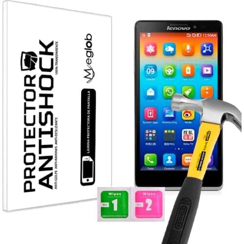 Protector de Pantalla Anti-Shock Anti-Golpe Anti-arañazos Compatible con Lenovo Vibe Z K910