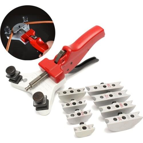 1 Set Heavy Duty Manual Steel Pipe Tube Bender Copper Aluminum Tube Composite Copper Tube Cutter Machine