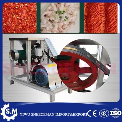 1000kg/h commercial electric meat grinder machine frozen beef mutton meat minced machine whole chicken duck grinding machine