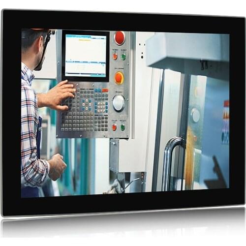 10 12 15 17 inch Industrial Panel PC waterproof, dustproof, fanless cooling all in one PC mini Computer Capacitive Touch