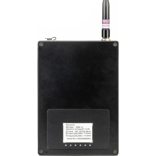 Abbree AR-960U UHF 400-470MHz Portable Communication Repeater 16CH CTCSS For Baofeng UV-5R TYT Wouxun Walkie Talkie 2 Way Radio