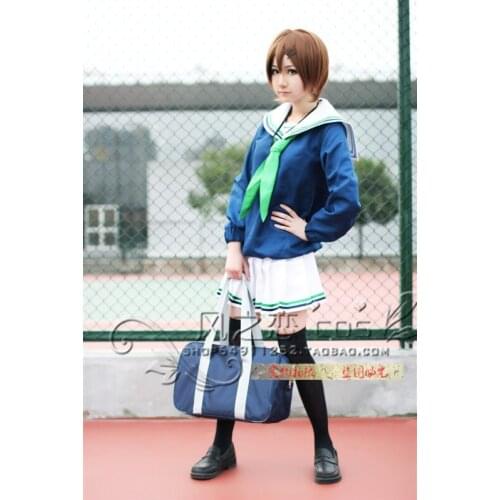Kuroko no Basuke Kurokos Basketball Riko Aida Seirin High School Uniform Dress Cosplay Costume F016