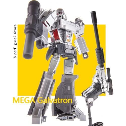 Transformation Action Figure Toy Jinbao 8002 G1 MEGA Galvatron Mini Model ABS Statue KO NA MP36 Deformation Car Robot