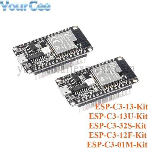 ESP32 ESP-C3 ESP32-C3 ESPC3 C3S 12F 13 13U 01M 32S Kit 2M 4M 2.4GHz WiFi Wireless Development Board Module ESP-C3-13 ESP-C3-01M