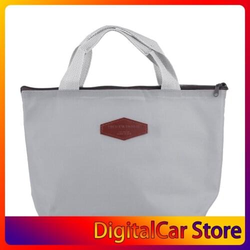 Hot Insulated Tinfoil Aluminum Cooler Thermal Picnic Lunch Bag Waterproof Travel Tote Box Fashion 5 Candy Colors