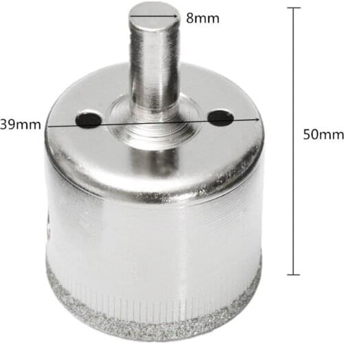 New high quality 20pcs 4-40mm diamond coated drill bit set 4 5 6 7 8 10 12 13 14 15 16 18 20 22 25 27 30 32 35 40mm