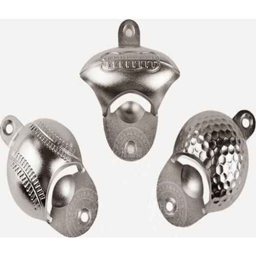 New Retro Bottle Opener Baseball Rugby Bottle Opener Basketball Bottle Opener