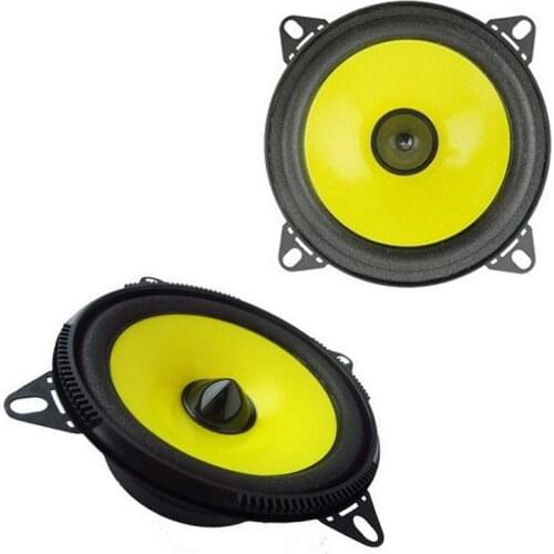 Pair of 4 inch Car Audio Speaker car speaker Full Range Stereo System with the Streamline Appearance Car stereo