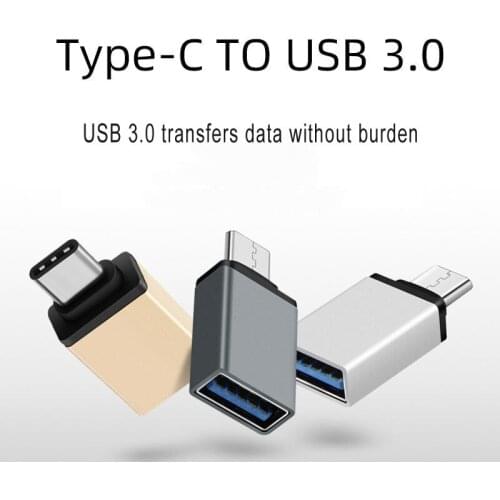 USB 3.0 Type A Male to USB 3.1 Type C Female Connector Charging Data Transfer Adapter For Samsung A12 A32 A52 A72 A42 5G A02S