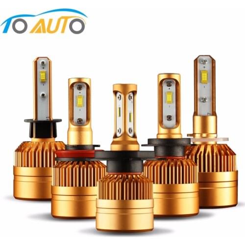 LED Headlight Bulbs H1 H3 H7 H8 H11 H27 880 881 H4 9005/HB3 9006/HB4 Car Auto Fog Lights Automobiles Lamp White 6000K 8000LM 24V