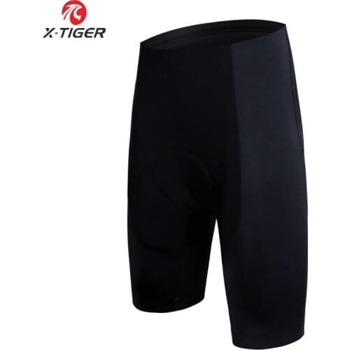 X-Tiger Women Whole Black Coolmax 3D Padded Cycling Shorts Superelastic Shockproof MTB Bicycle Shorts Road Bike Shorts