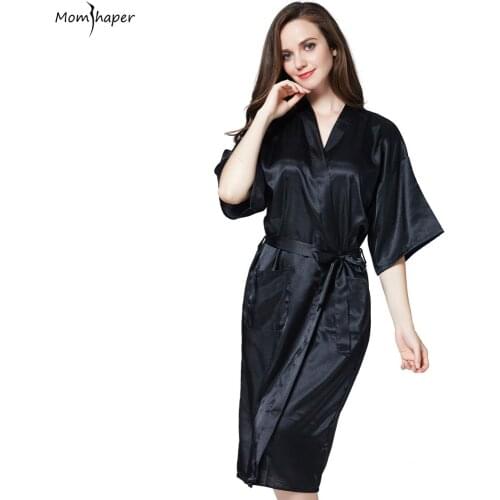 Women Robe Sleepwear Sleepwear bridesmaid robe Bride Negligee Bathrobe Dressing Gown Silk Robe Satin Robes Women Pajama HomeWear