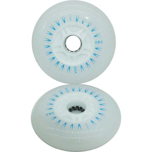 80% Hot Sale 2Pcs 80/76/72mm In-line Speed Skate Skating LED Light Flashing Roller Wheels Outdoor Sports Accessories