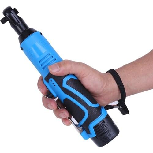 28/18/12V Cordless Electric Wrench 3/8 Inch Rechargeable Electric Wrench Right Angle Ratchet Wrenches Impact Driver Power Tools