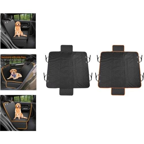 Dog Car Seat Cover for Back Seat, Waterproof Seat Protectors For Pet Dogs Cats Protector Mat for Car Truck SUVs