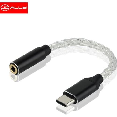 JCALLY JM04PRO Realtek ALC5686 DAC Digital Audio Adapter Decoding Line TYPEC to 3.5 for Android Phone