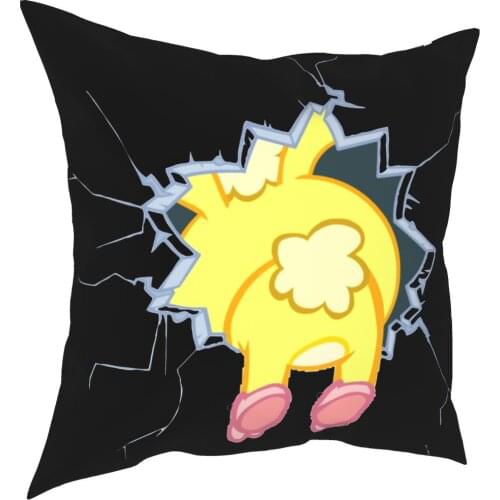 Happy Tree Friends Pillowcover Home Decor Toothy Lumpy Cartoon Cushions Throw Pillow for Home Polyester Double-sided Printing