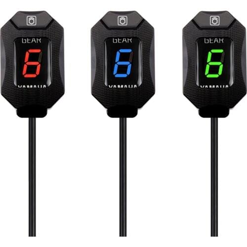 Gear Indicator Motorcycle for Yamaha YZF-R1 R6/Fzh150 Fzn150 Xt660 Fz-16 FZ-S Fz1 Xvs950A Midnight Star Fz8 Fz6r Xv1900a 6 Lever