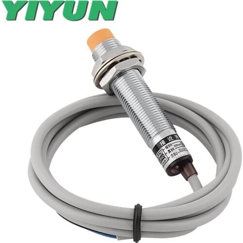 Inductance proximity switch LJ12A3-4-J 220V two-wire normally closed M12 metal induction sensor