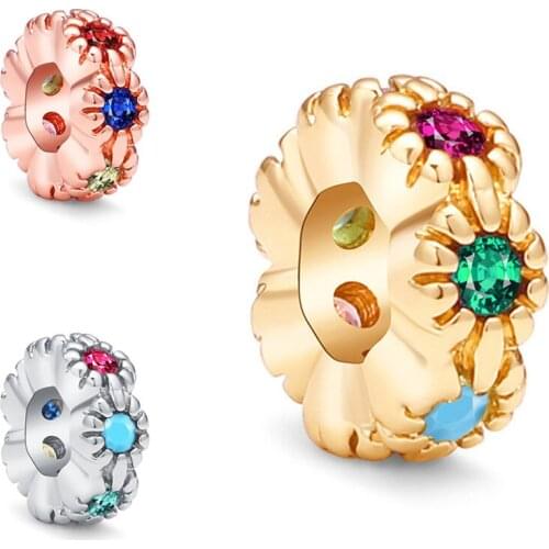Cubic Zircon Round Accessories Diy Jewelry Bracelet Necklace Jewelry Making Copper Colorful Cubic Zirconia Connector Miro Pave