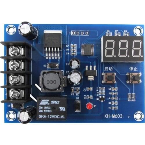XH-M603 Charging Control Module 12-24V Storage Lithium Battery Charger Control Switch Protection Board