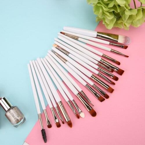 20Pcs/Kit Makeup Brushes Set Cosmetic Make Up Brush Beauty Tools Eye Shadow Brow Eyeliner Foundation Power DD
