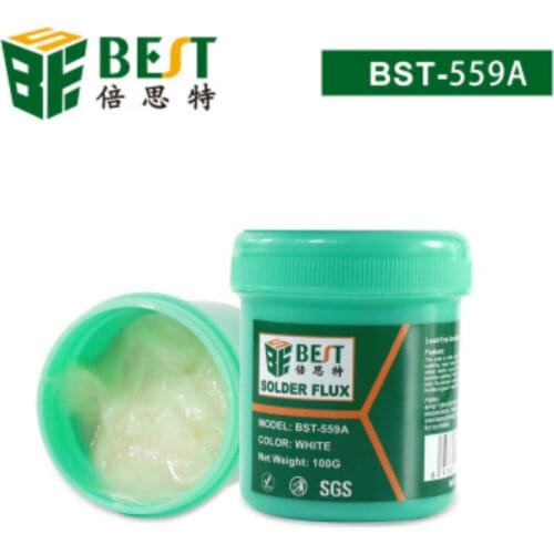 Wholesale BST-559A 100g Insulation Lead-Free Halogen-Free Flux Welding Paste For Soldering BGA PCB IC Parts Fluxo de Soldagem