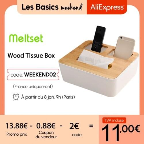 Plastic Tissue Box Wood Bamboo Tissue Box Cover Round White Car Tissue Holder Box For Kitchen Bathroom Toilet Napkin Container